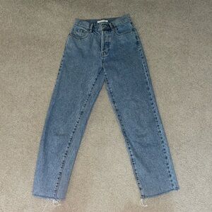 Pacsun high rise straight jeans